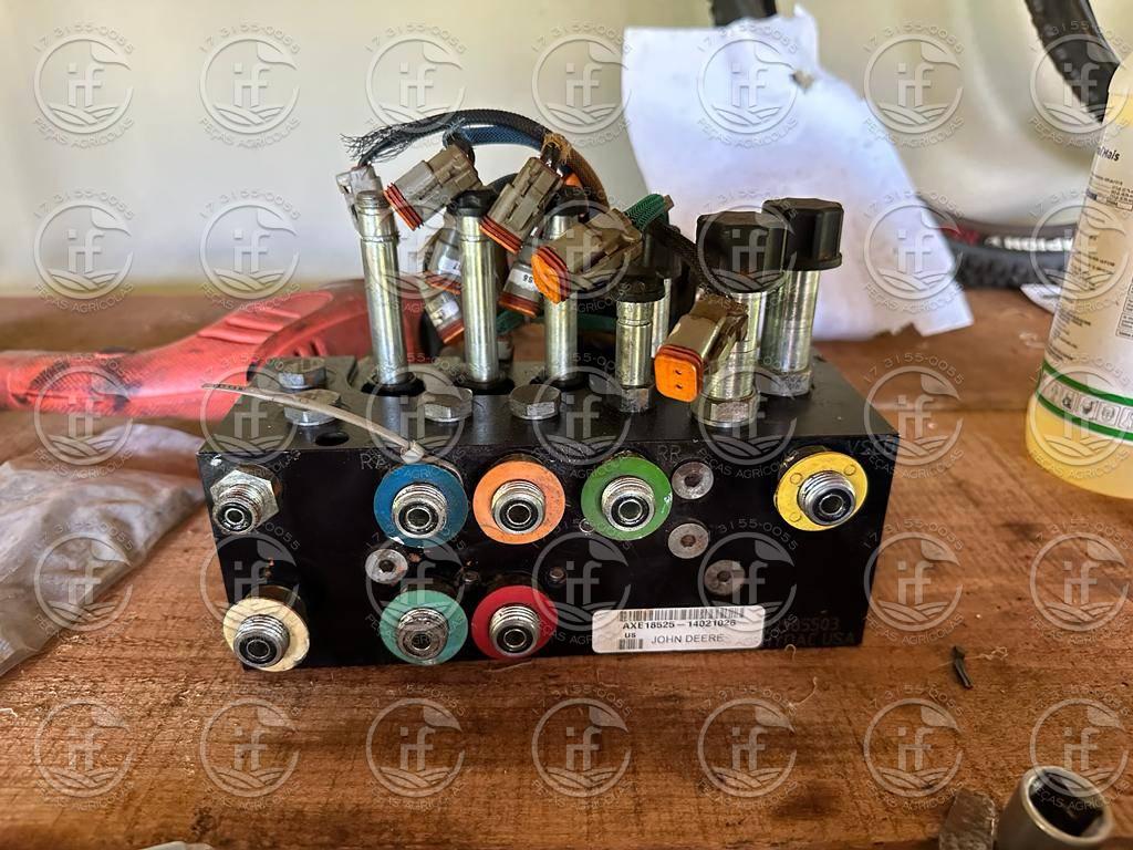 BLOCO HIDRALICO COLHEITADEIRA JOHN DEERE S - AXE18525, AXE67945, AXE62078, AXE26862, AXE62069