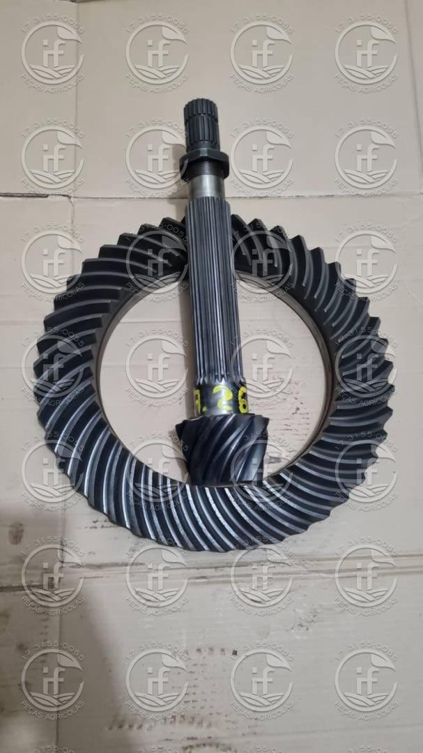 COROA E PINHÃO TRATOR NEW HOLLAND T7 - 5185925, 47124225, 47123799, 47123801, 47123800